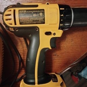 DeWalt cordless drill driver and battery